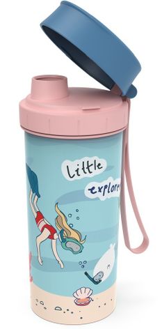 Sticla copii 0,4 l KIDS EXPLORER - roz